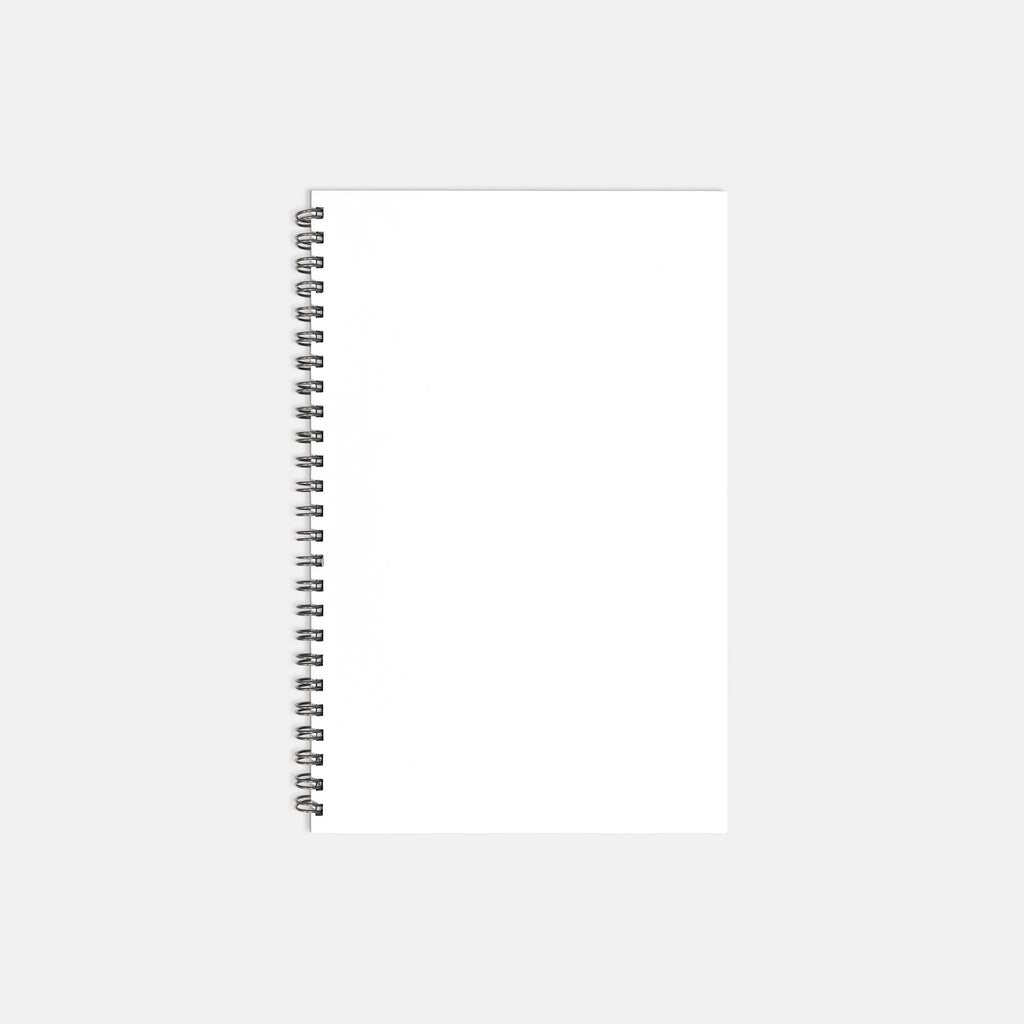 Notebook Hardcover Spiral 5.5 x 8.5