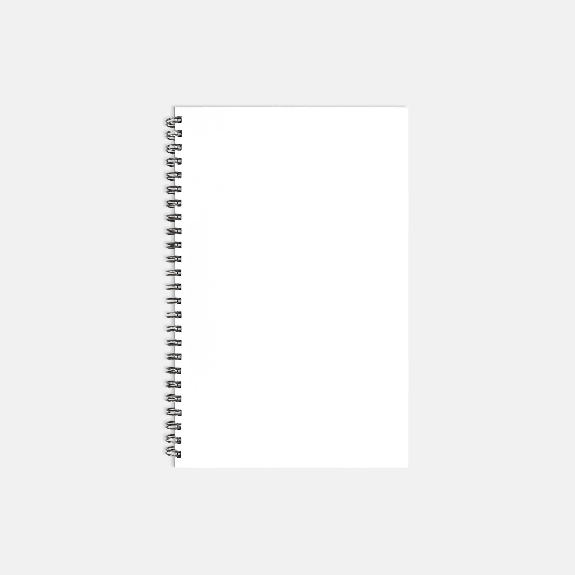 Notebook Hardcover Spiral 5.5 x 8.5