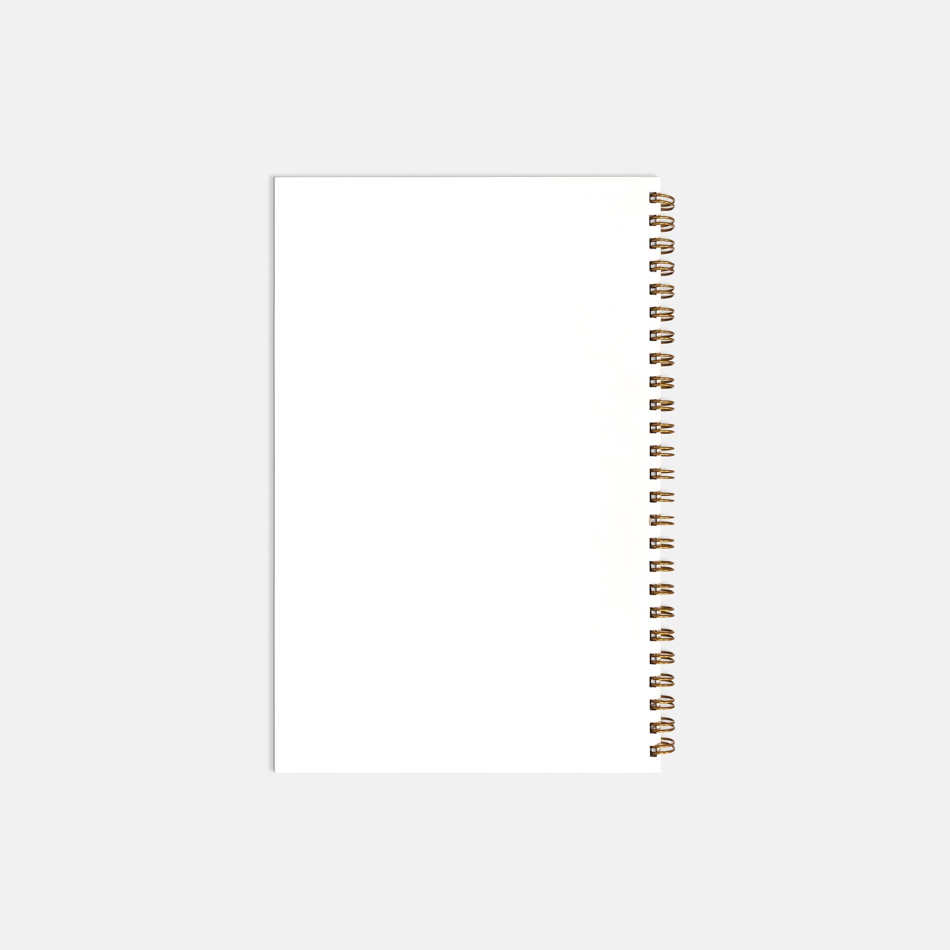 Notebook Hardcover Spiral 5.5 x 8.5