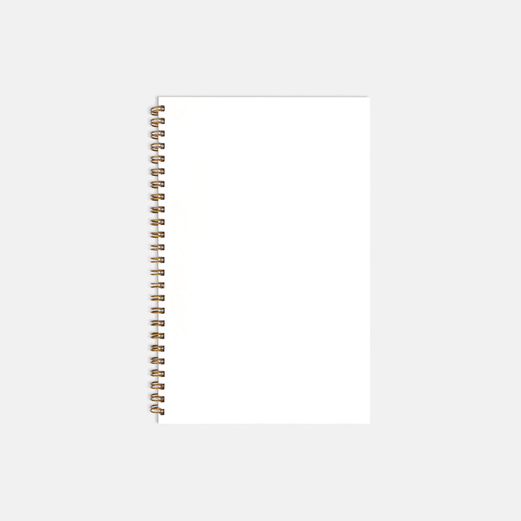 Notebook Hardcover Spiral 5.5 x 8.5